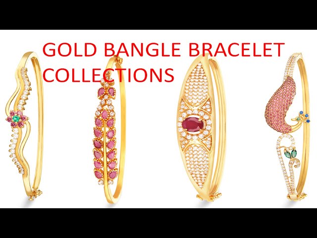 Gold Bangle Bracelet Collections !! Pretty Bracelet Collections !! Gold Bracelet collections !!