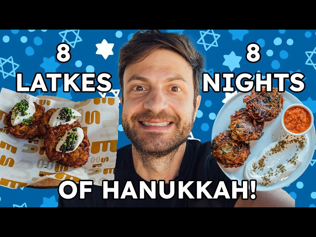 Every Latke to Eat for Hanukkah in New York City! | Jeremy Jacobowitz