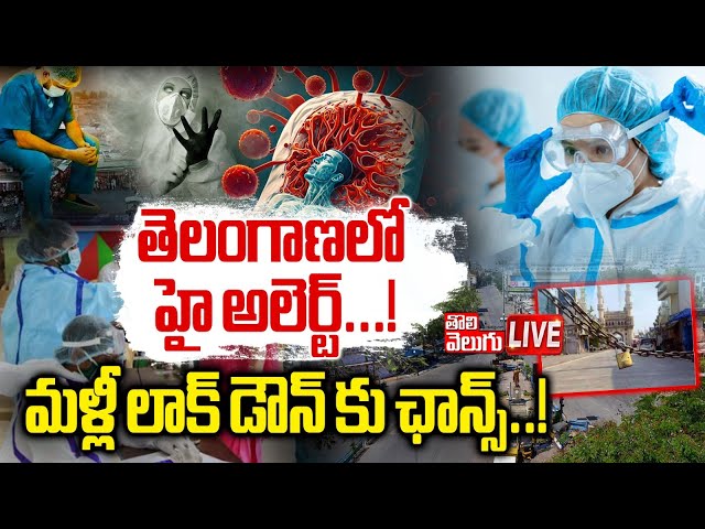 Corona New Virus : తెలంగాణలో హై అలర్ట్...! LIVE🔴: High alert in Telangana | HMPV Virus | #Tolivelugu