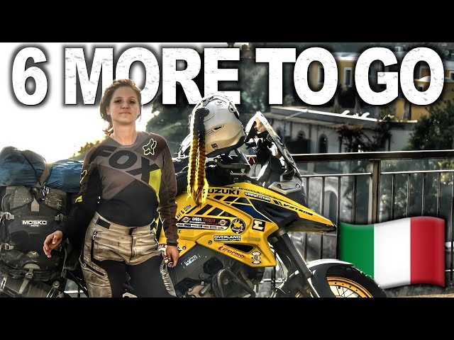 We Reached Country 34 of our Ride Around the World! 🇮🇹 [S6-E6]