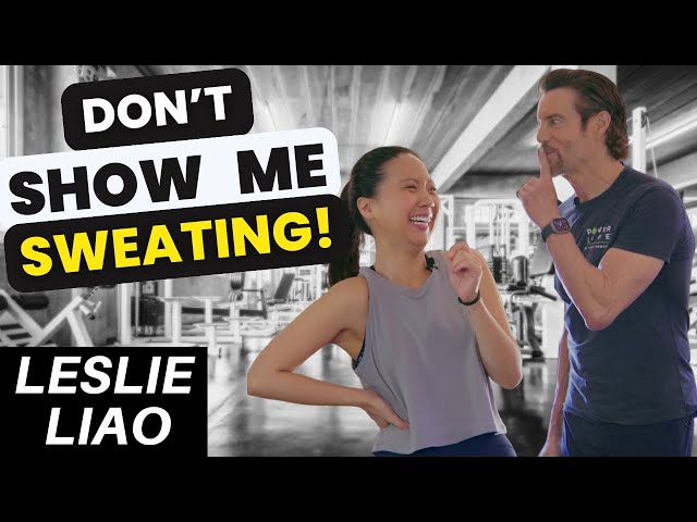 Comedy GOLD Leslie Liao vs Tony Horton's Fitness Challenge!