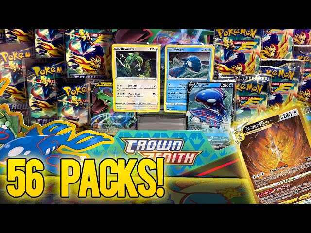 Opening 56 Packs of Crown Zenith |  The MOST FUN Set Ever!