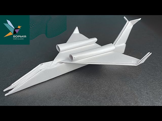 Making a Cool JET PLANE FROM PAPER ✈️ | Easy To Repeat