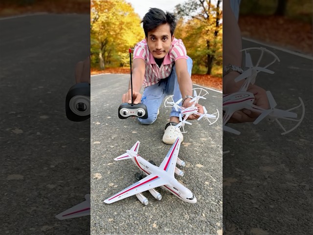 RC Airplane ✈️ V/S Drone Unboxing 😜