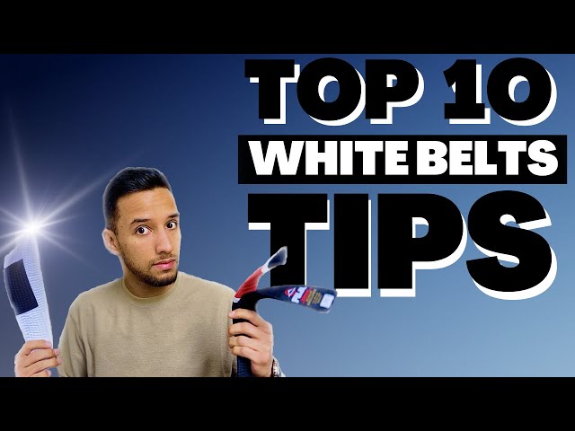 WHITE BELTS: Follow these TIPS to PROGRESS! - BRAZILIAN JIU-JITSU