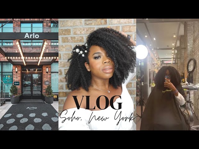 NYC VLOG - ARLO SOHO REVIEW + FIRST PHOTOSHOOT FOR DEVACURL, ARLO SOHO HOTEL NEW YORK