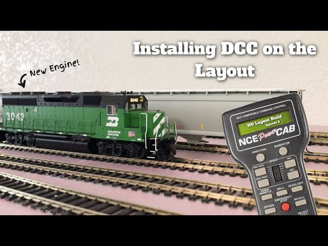 Large HO Train Layout Build - Ep 8 - How to Install DCC (NCE PowerCab)