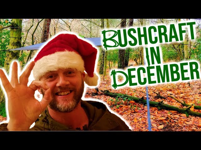 December Bushcraft All dayer - Kit, wet weather fire, knife sharpening.