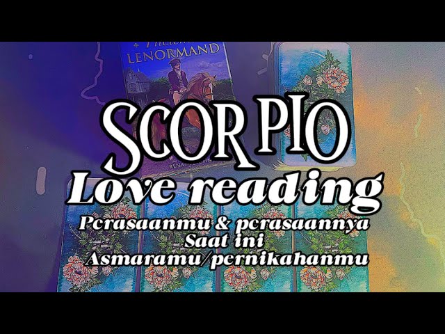 SCORPIO ♏️ LOVE READING ♥️|KAMU & DIA YANG KAMU FOKUSKAN SAAT INI ⁉️