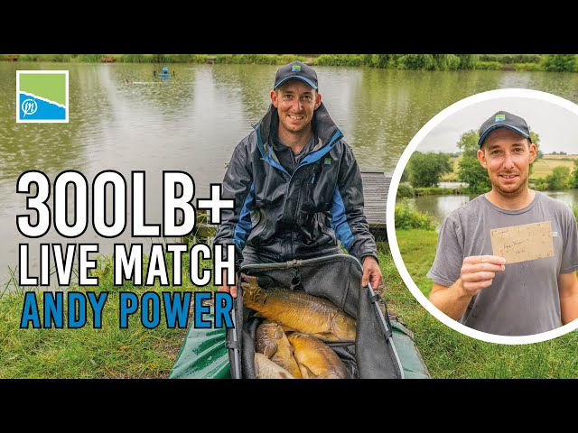 300lb+ LIVE Match with Andy Power 🥇 | Viaduct Fishery