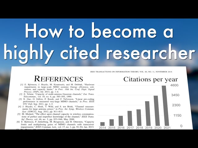 How to become a highly cited researcher