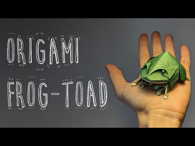 Origami Toad/Frog (Riccardo Foschi)