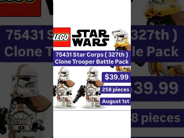 EVERY LEGO Star Wars set coming out in 2025 #lego #starwars #afol #legostarwars #2025 #legosets