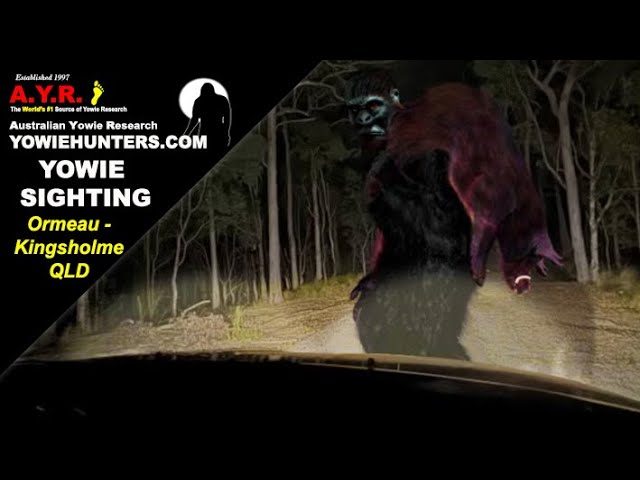 AYR Yowie / Bigfoot Sighting (Audio Report #199) at Ormeau - Kingsholme, Queensland