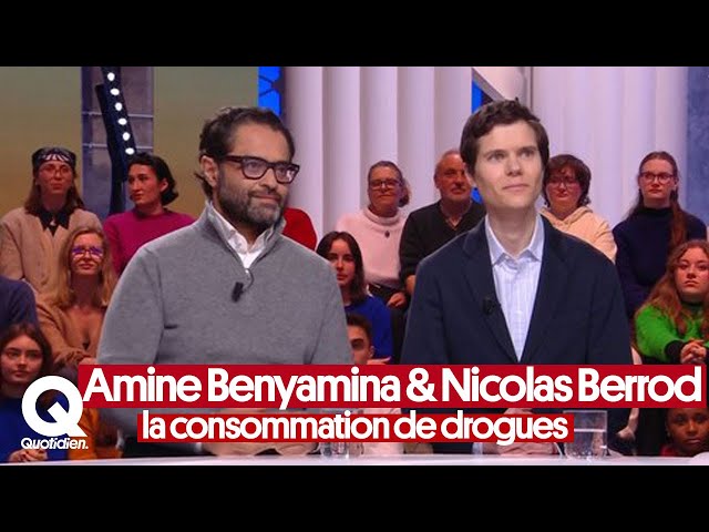 Amine Benyamina & Nicolas Berrod réagissent à la hausse de la consommation de drogues en France