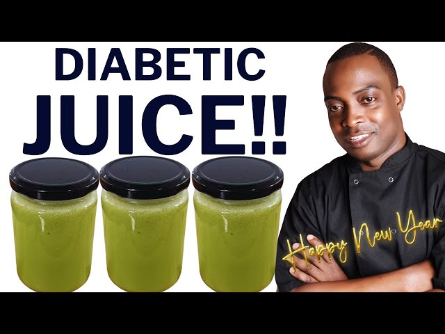 Diabetic Juice!! | Chef Ricardo Cooking