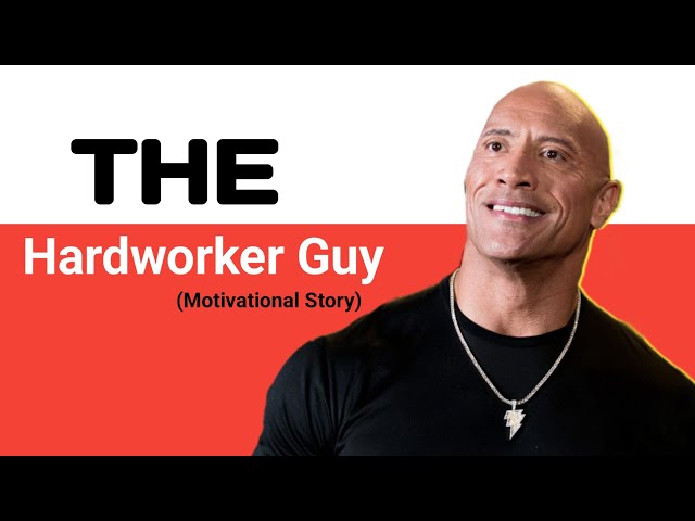 Dwain The Roch Johnson's True Motivational Story (Hardest Worker In The Room)