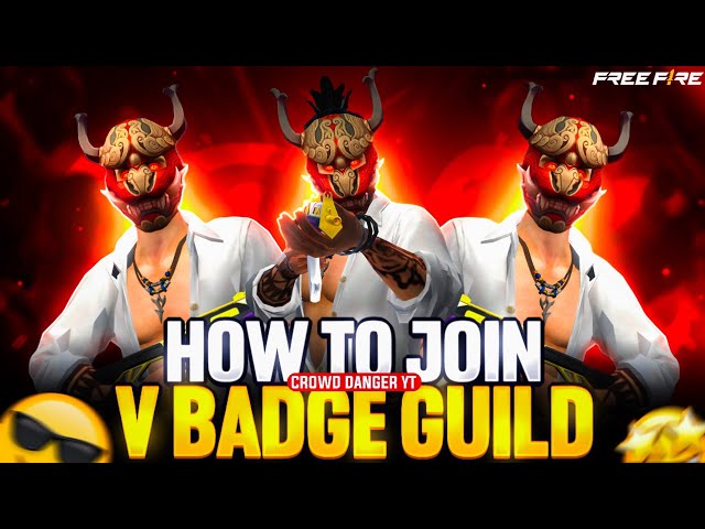 How To Join V Badge Guild Today 🤩|| FF New Guild 2.0 || How To Increase Guild Level 1 To 6 In Day 😱🔥