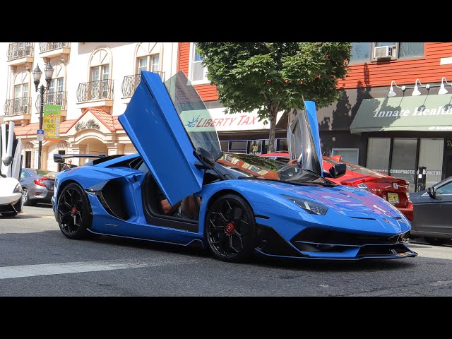 Best of Lamborghini Aventador Sounds! SVJ Gintani, SV Roadster, & More!