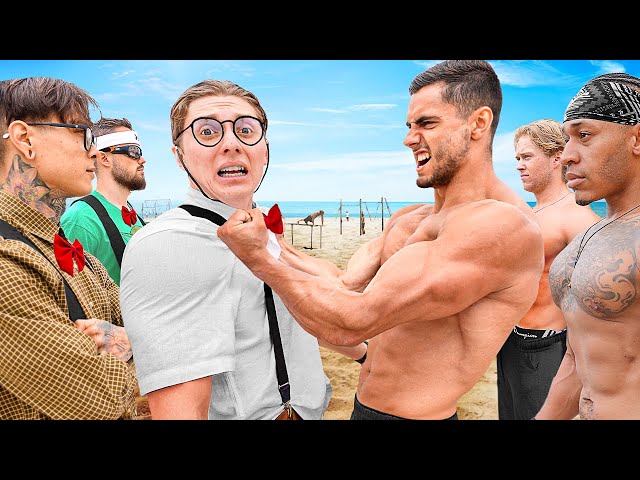 NERDS VS BODYBUILDERS (Who Is Stronger?)