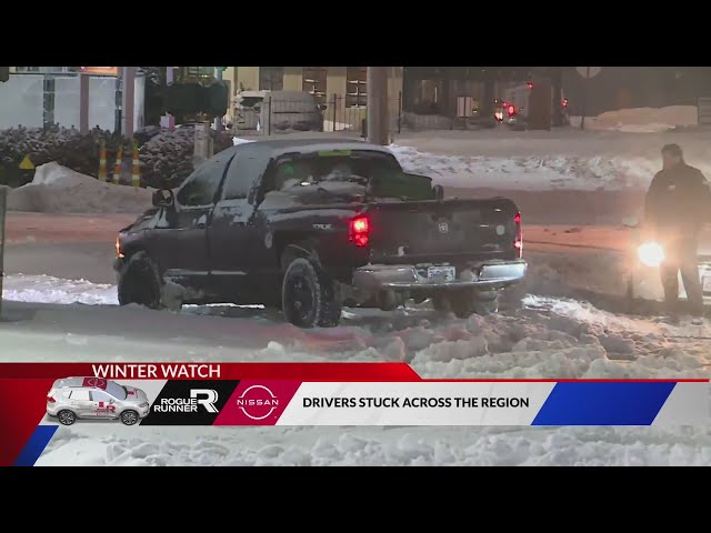 Drivers stuck across the St. Louis region