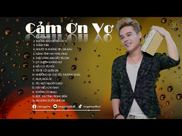 CẢM ƠN VỢ | TOP NHẠC TRẺ MỚI TUYỂN CHỌN HAY NHẤT 2024 | NHỮNG BẢN BALLAD TUYỂN CHỌN HAY NHẤT 2024