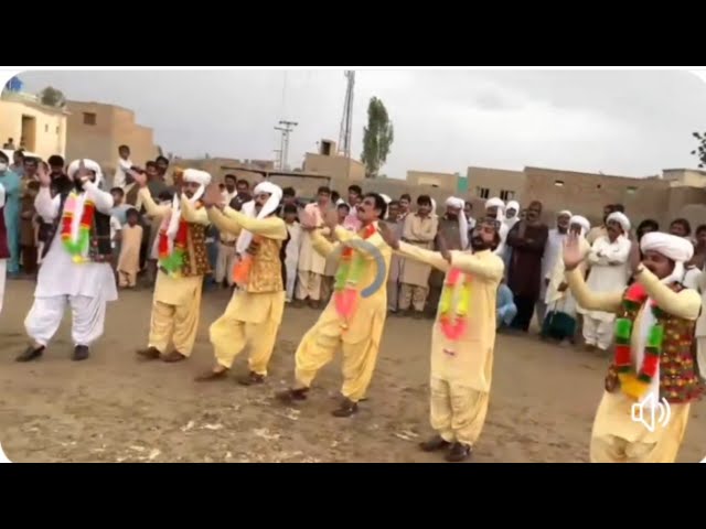 Desi vlog saraiki and Baloch culture shadi program ki video سرائیکی اور بلوچی ثقافتی جھمر بین ویڈیو