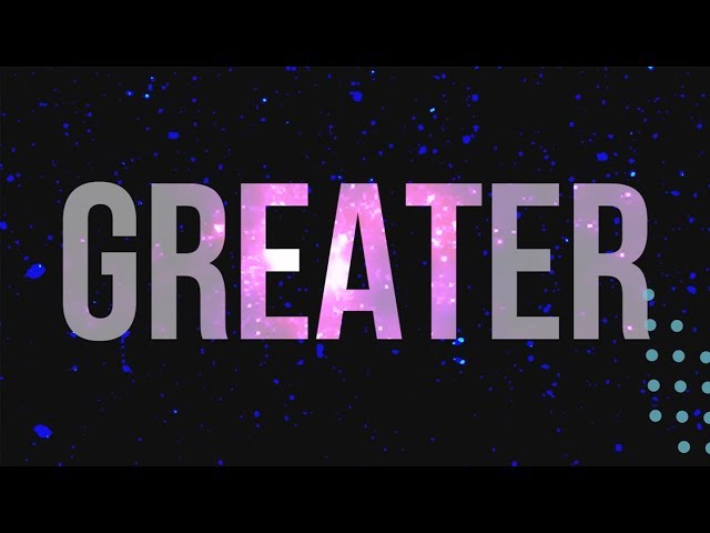 Greater - Lyric Video by Feast Worship