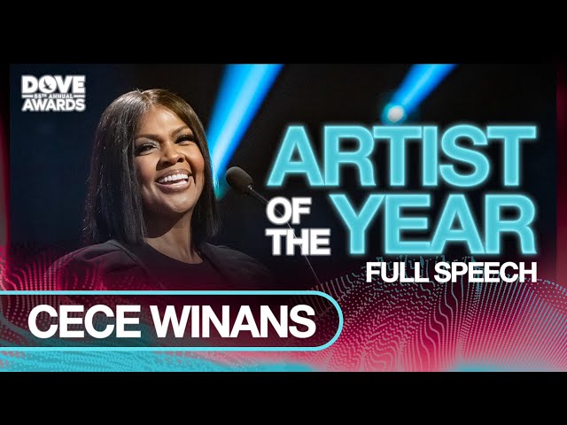 CeCe Winans Wins Artist of The Year | 55th Annual GMA Dove Awards 2024