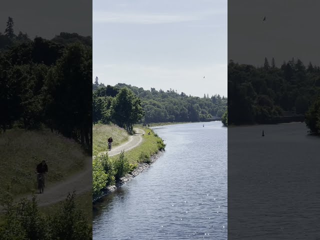 Caledonian Canal Waterway In Scotland #Shorts