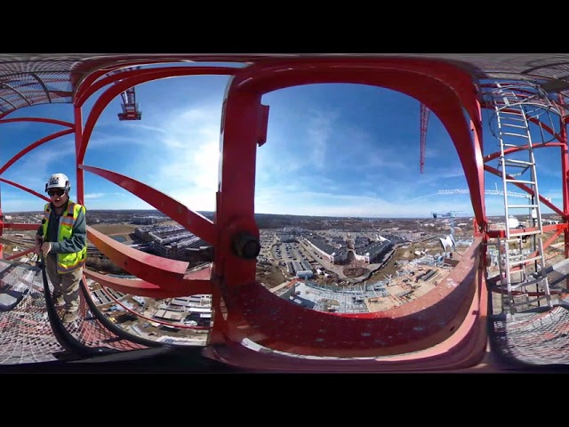 2019.02.05 February Progress Video Tower Crane