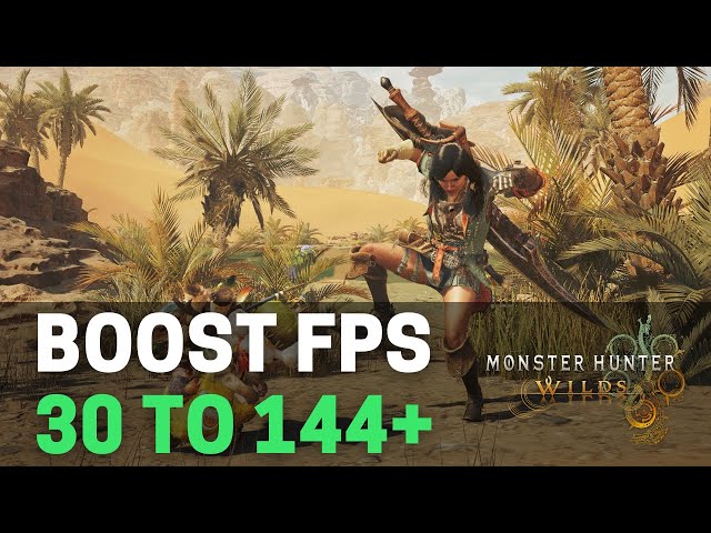 BEST PC Settings for Monster Hunter Wilds (Maximize FPS & Visibility)