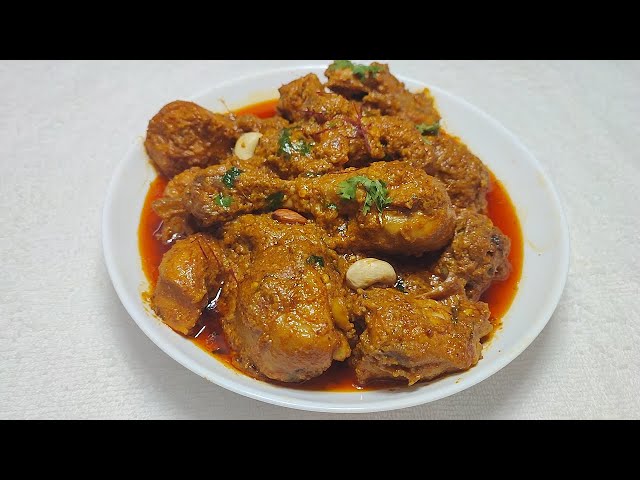 Mughlai Zafrani Chicken Korma | Zafrani Chicken Korma - Mughlai Chicken Recipe