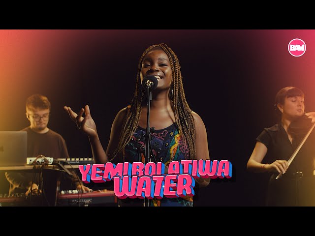 WATER by the incredible YEMI BOLATIWA | LIVE on BAMTV