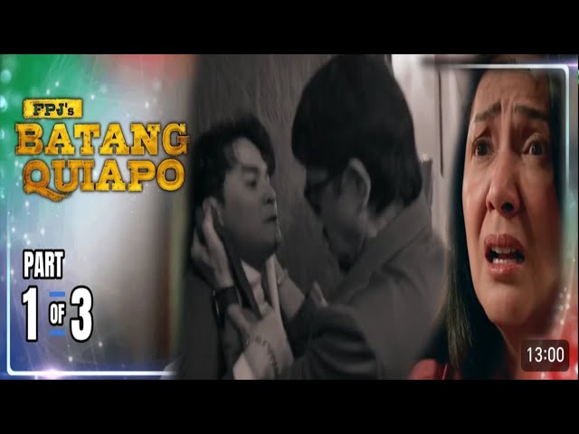 Fpj's Batang Quiapo Thursday February 13,2025 Episode 521 (1/3) Batang quiapo cocomartin | Abscbn