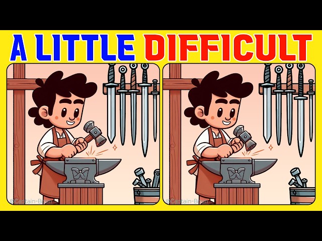 🧠🧩Spot the Difference | Mind-Stretching Puzzles 《A Little Difficult》