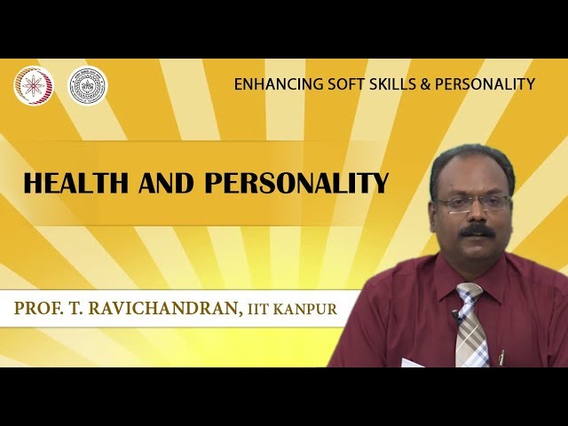 Lecture 31: Health and Personality