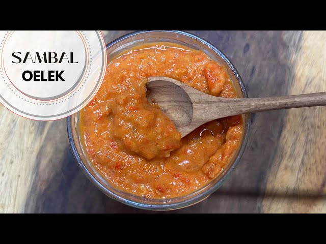 Make This FIERY Indonesian Sambal Oelek at Home in 10 Minutes!