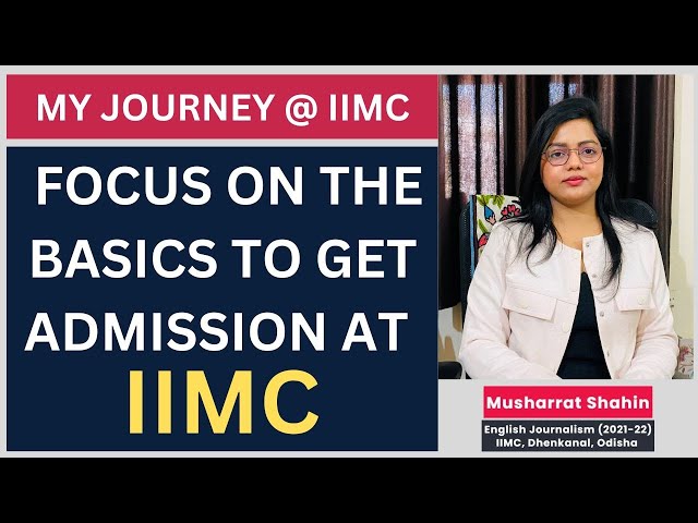 589. My Journey at IIMC-Musharrat Shahin I Life at IIMC I CUETPG Mass Comm