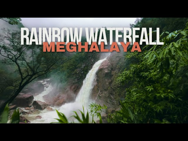 Deadly Trek to Rainbow Waterfall in Meghalaya | Cherrapunji  Night Wild Trek | Night Stay | Ribinpx