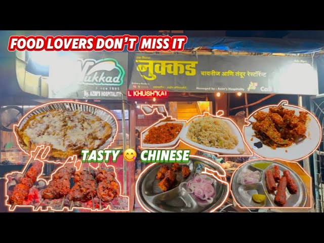 Mumbai tasty Chinese restaurant in  Andheri Nukkad Chinese famous grill and seekh kabab in Mumbai