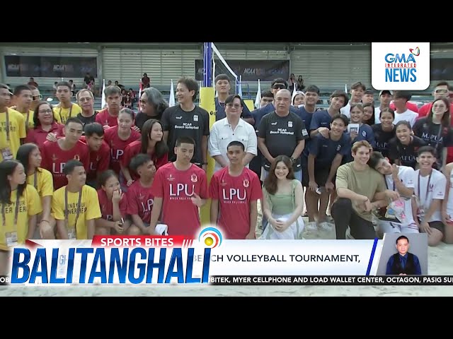 NCAA Season 100 Beach Volleyball Tournament, sinimulan na | Balitanghali