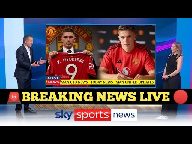 VIKTOR GYÖKERES SIGNS UNTIL 2029 WITH MANCHESTER UNITED – A GAME-CHANGER!