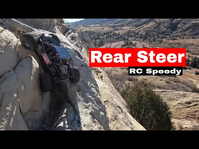 4 Wheel Steer RC Crawling - Watch this Beast in Action!