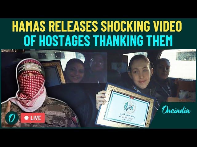 LIVE | Hamas Video Stuns Israel; Released Hostages Thank Al-Qassam Mujahideen In Shocking Video