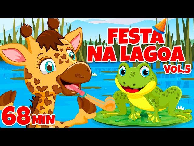 Festa na Lagoa Children's video Vol. 5 - Giramille 68 min | Musical Cartoon