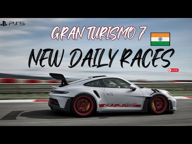 Can An Indian Dominate New Daily Races in Gran Turismo 7 | LIVE