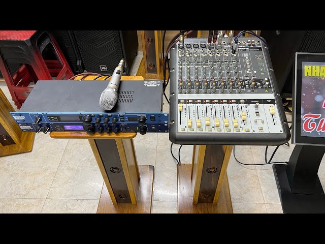 Effects rời lexicon mx400 Mỹ ghép bàn mixer mackie onyx 1220