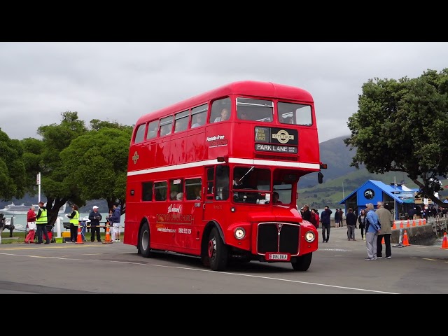 London Routemaster, NZ Akaroa (London Transport RM 1670) - Double decker bus, from England