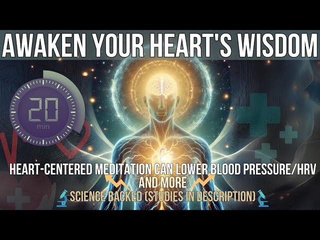 Awaken Your Heart's Wisdom: Heart-Centered Meditation for Lower Blood Pressure & Stress Relief ❤️🧘